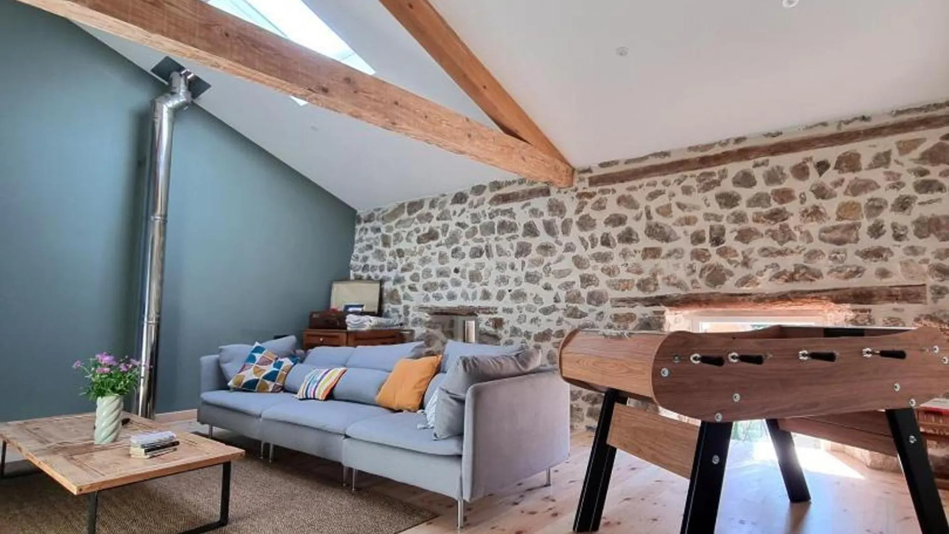 Dom wakacyjny Spacieux gîte avec bain nordique et wifi à Usson-en-Forez - FR-1-496-359